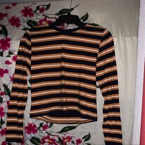 Stripped Long Sleeve Shirt